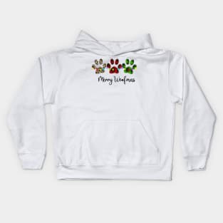 MERRY WOOFMAS CHRISTMAS Kids Hoodie